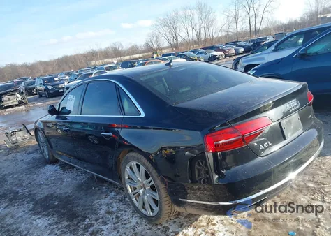 2015 Audi A8 L 3.0T from USA, damaged, VIN WAU3GAFD4FN031284